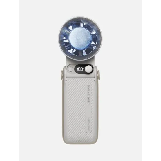 Energea Airmate Chill, 6000mAh Adjustable Handheld Fan - Sand BROWN